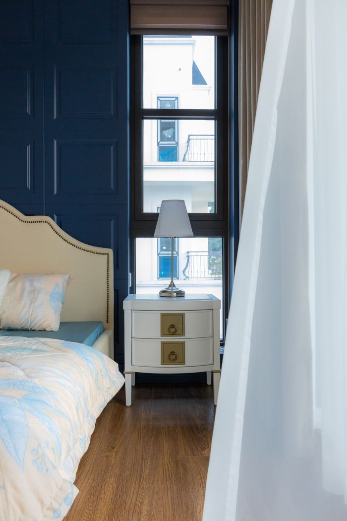 A cosy bedroom interior